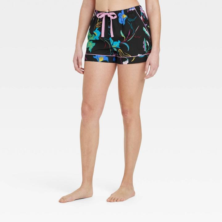 Women's Simply Cool Pajama Shorts -stars Above Black