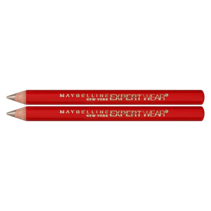 Maybelline Expert Wear Twin Brow & Eye Wood Pencil 04 Light Brown 0.06 Oz, 104