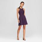 Women's Sleeveless Lace Skater Dress - Lots Of Love By Speechless (juniors') Plum