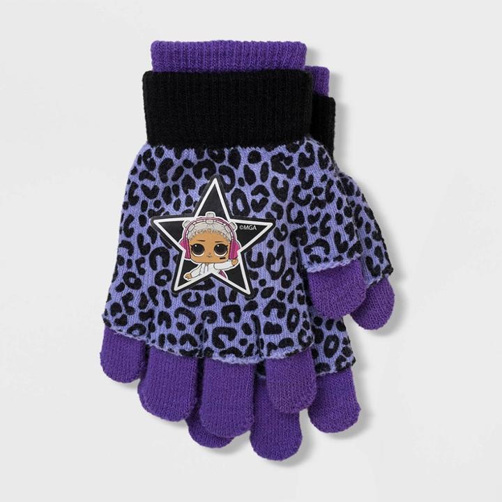 L.o.l. Surprise! Kids' Spider-man Mittens - One Size, Kids Unisex,