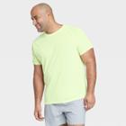 Men's Short Sleeve Run T-shirt - All In Motion Bright Lemon S, Bright Yellow