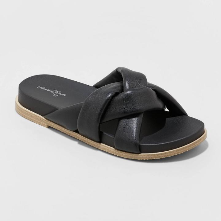 Women's Cosette Padded Slide Sandals - Universal Thread Black