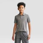 Boys' Stripe Golf Polo Shirt - C9 Champion Charcoal Heather