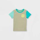 Toddler Boys' Crew Neck Short Sleeve T-shirt - Cat & Jack Green