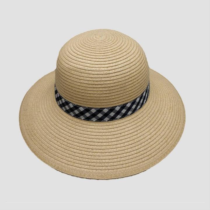 Baby Girls' Bow Bucket Floppy Hat - Cat & Jack Beige 12-24m, Toddler Girl's, White