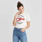 Women's Friends You Are My Lobster Short Sleeve T-shirt (juniors') - White Xs, Adult Unisex