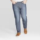Men's Tall 36 Regular Slim Fit Jeans - Goodfellow & Co Medium Blue