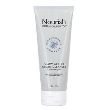 Nourish Organic Botanical Beauty Glow Getter Cream Cleanser