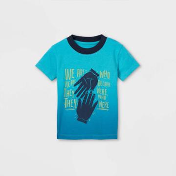 Ev Black History Month Black History Month Toddler 'we Are' Short Sleeve Graphic T-shirt - Aqua