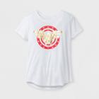 Girls' Dc Comics Wonder Woman T-shirt - White