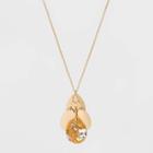 Drops Long Necklace - A New Day Gold, Women's,