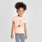 Disney Toddler Girls' Tinker Bell T-shirt - Blush Pink