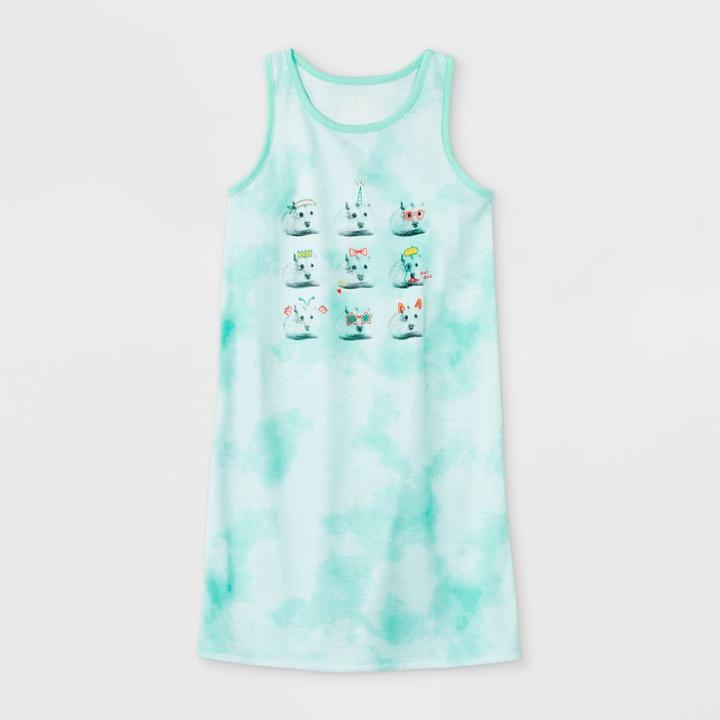 Girls' Hamster Nightgown - Cat & Jack Green
