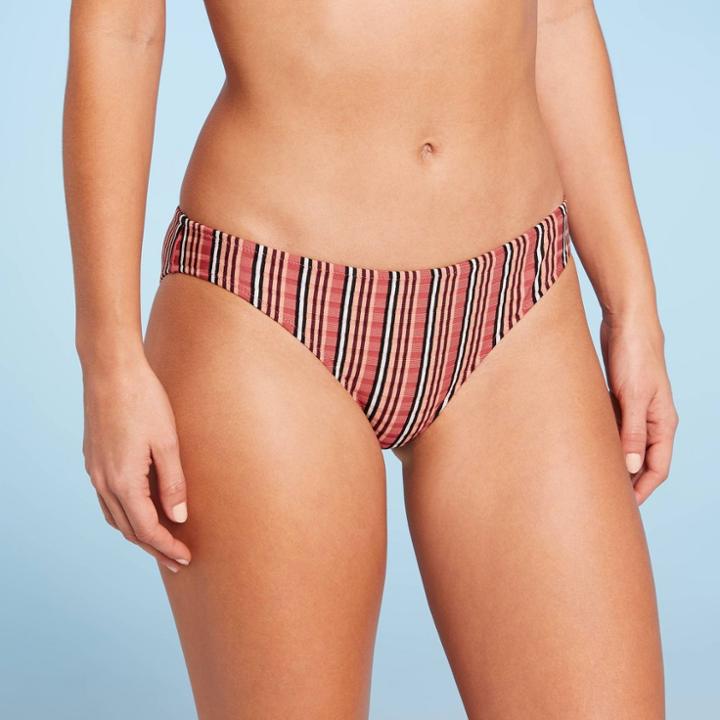 Women's Cheeky Bikini Bottom - Shade & Shore Multi