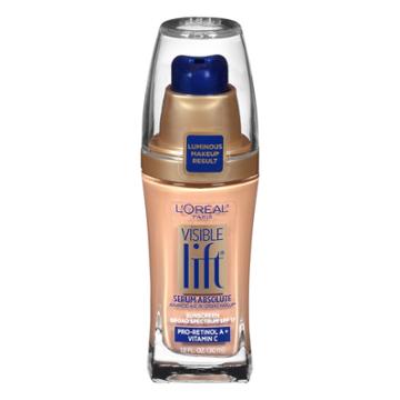 L'oreal Paris Visible Lift Serum Absolute 151 Natural Beige 1 Fl Oz, Natural Beige