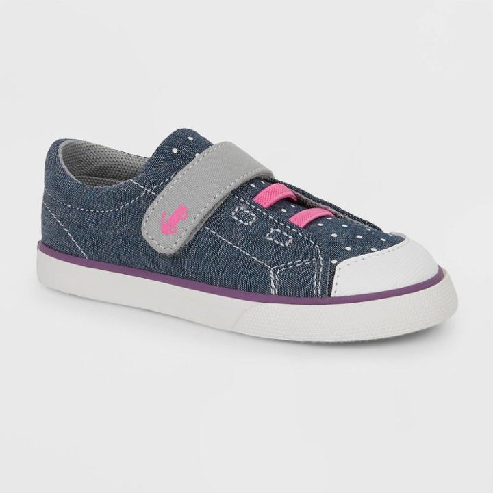 Target Toddler Girls' See Kai Run Basics Monterey Ii Dots Sneakers - Blue