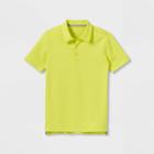 Boys' Golf Polo T-shirt - All In Motion Neon Yellow