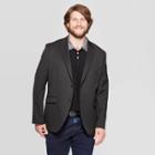 Men's Big & Tall Standard Fit Suit Jacket - Goodfellow & Co Black Tie