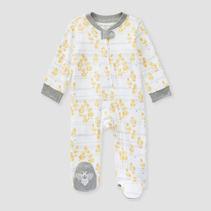 Burt's Bees Baby Baby Little Chick Sleep N' Play - Heather Gray Newborn