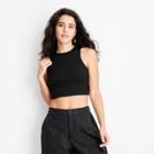 Women's Baby Tank Top - Future Collective With Gabriella Karefa-johnson Black Xxs