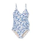Front-tie One Piece Maternity Swimsuit - Isabel Maternity By Ingrid & Isabel Floral