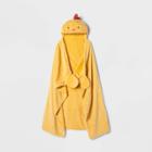 Chicken Hooded Blanket - Pillowfort , Red/yellow