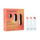 Honest Beauty Love Your Lips Tinted Lip Balm Trio With Avocado Oil