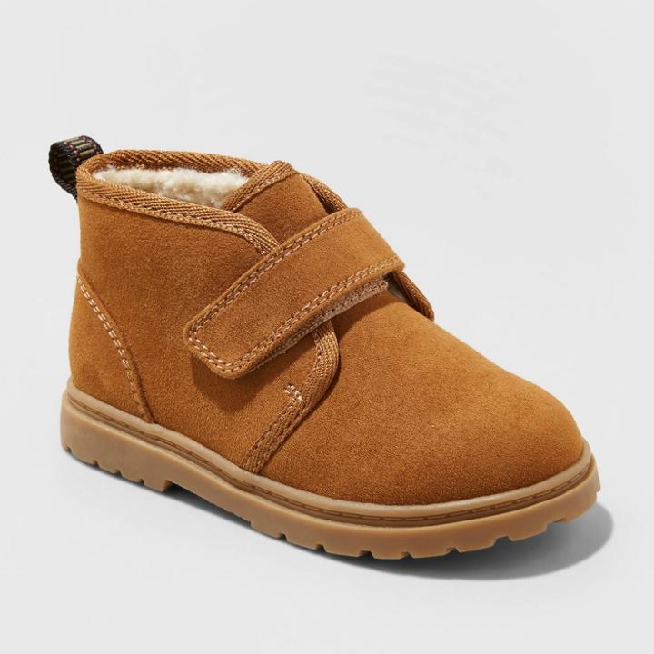 Toddler Boys' Magnus Chukka Boots - Cat & Jack Cognac