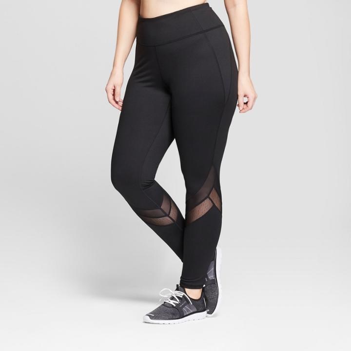 Women's Plus Size Freedom Ladder Up Leggings - C9 Champion Black