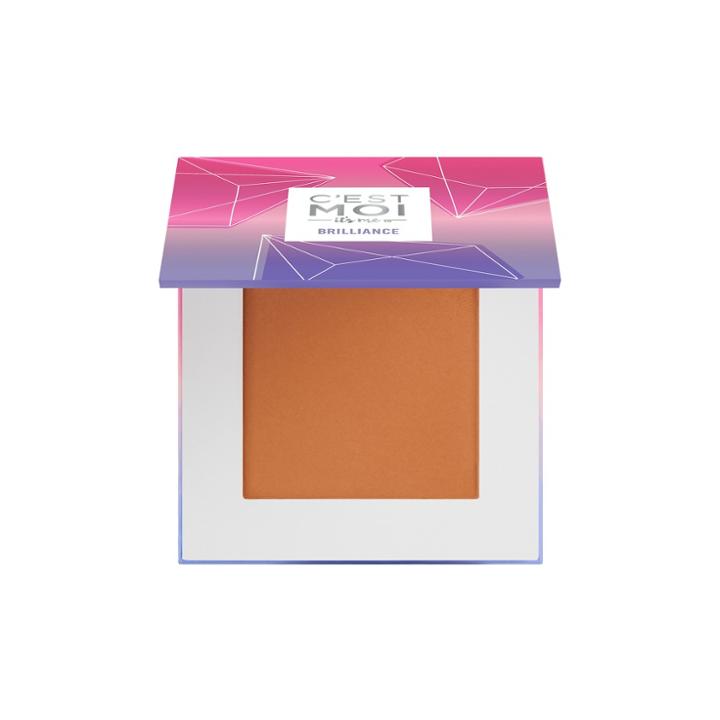 C'est Moi Brilliance Pressed Powder Foundation Honey - .20oz