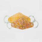 Women's 2pk Adjustable Fit Face Mask - Wild Fable Yellow