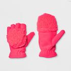 Girls' Fleece Gloves - Cat & Jack Pink