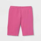 Girls' Mid-rise Bike Shorts - Cat & Jack Pink