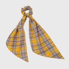Plaid Hair Twister With Tails - Wild Fable Yellow