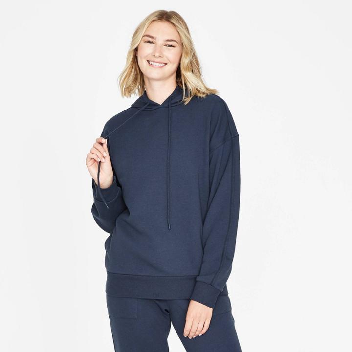 Women's Hooded Sweatshirt - Universal Thread Dark Navy