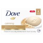 Dove Beauty Dove Calming Oatmeal & Rice Milk Moisturizing Beauty Bar Soap