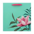Tropical Flower Lush Medium Square - Spritz,