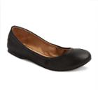 Women's Ona Wide Width Ballet Flats - Mossimo Supply Co. Black 11w,