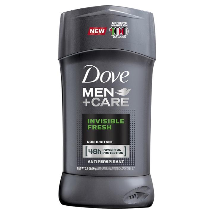 Dove Men+care No White Marks Antiperspirant Stick Invisible Fresh