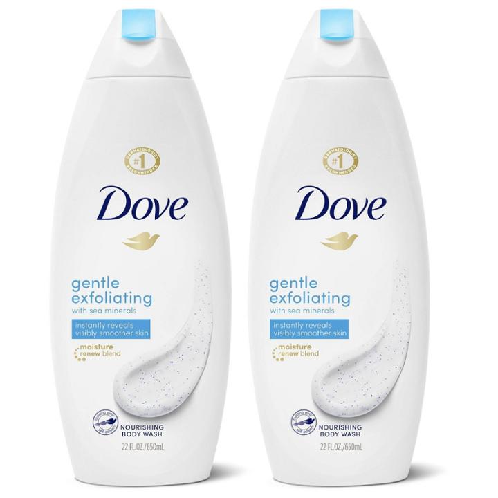 Dove Beauty Gentle Exfoliating Body Wash