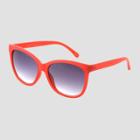 Women's Plastic Cat Eye Sunglasses - Universal Thread Red