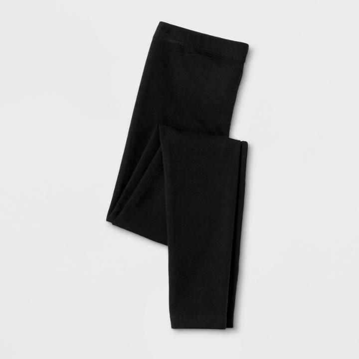 Girls' Sensory Friendly Leggings - Cat & Jack Black