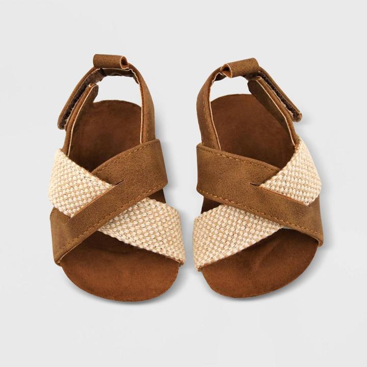Baby Boys' Cross Top Sandals - Cat & Jack