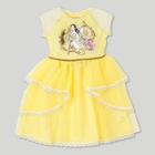 Disney Girls' Beauty And The Beast Costume Dress - Yellow