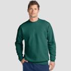 Hanes Men's Ecosmart Fleece Crew Neck Sweatshirt - Forest (green)