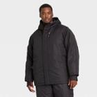 Men's Big & Tall Cold Weather Jacket - All In Motion Black