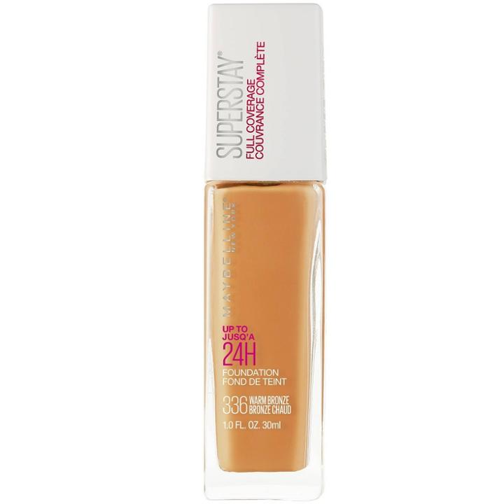 Maybelline Super Stay Full Coverage Liquid Foundation - 336 Warm Bronze