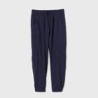 Girls' Stretch Woven Capri Jogger Pants - All In Motion Navy Xs, Girl's, Blue