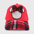 Minnie Mouse Baby Girls' Minnie Baseball Hat - Red