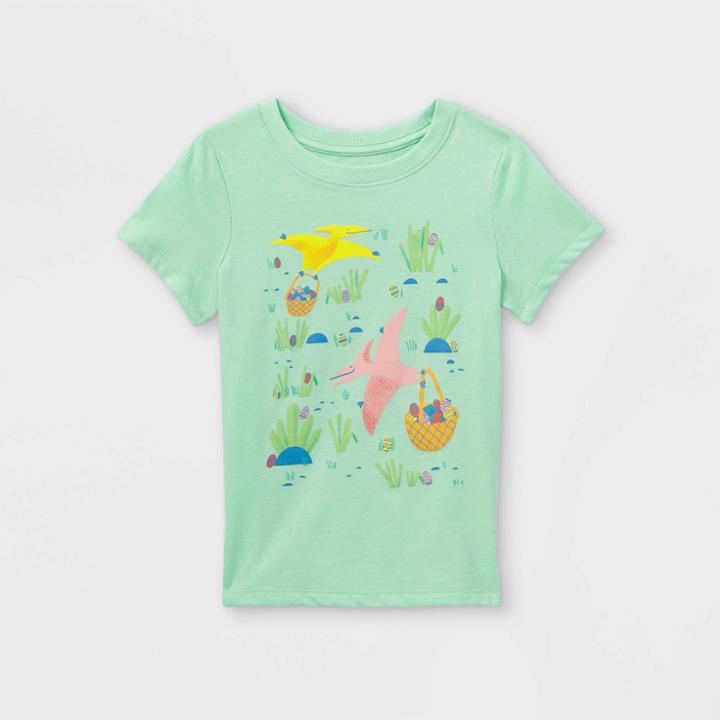 Toddler Boys' Dino Egg Hunt Graphic Short Sleeve T-shirt - Cat & Jack